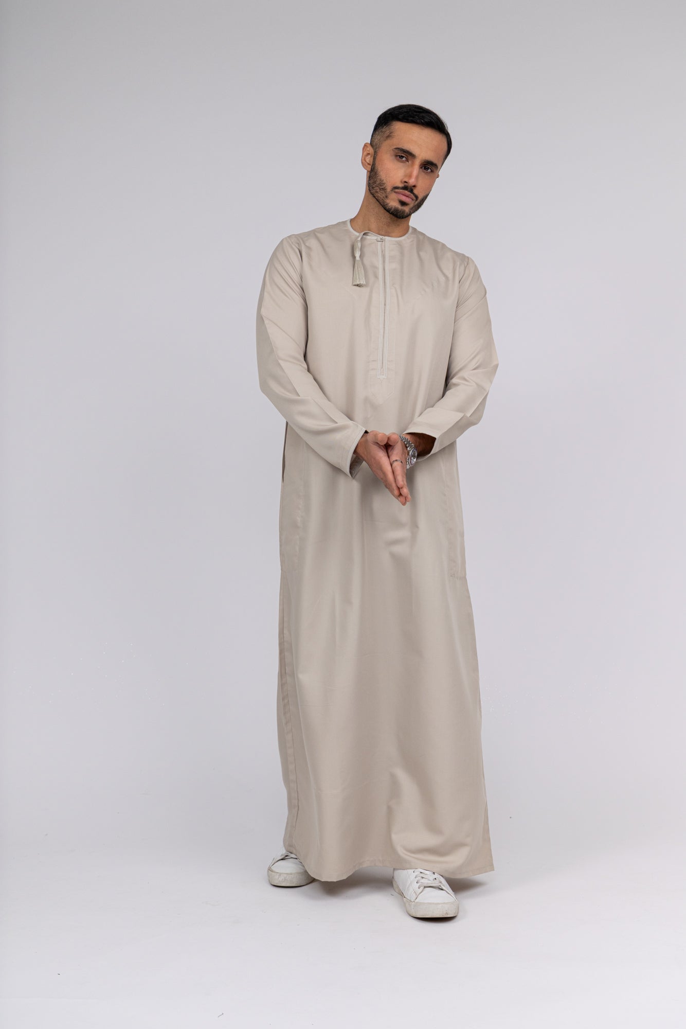 Beige Omani Thobe