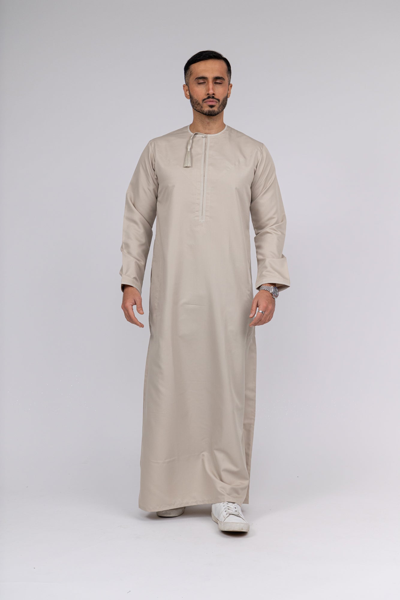 Beige Omani Thobe