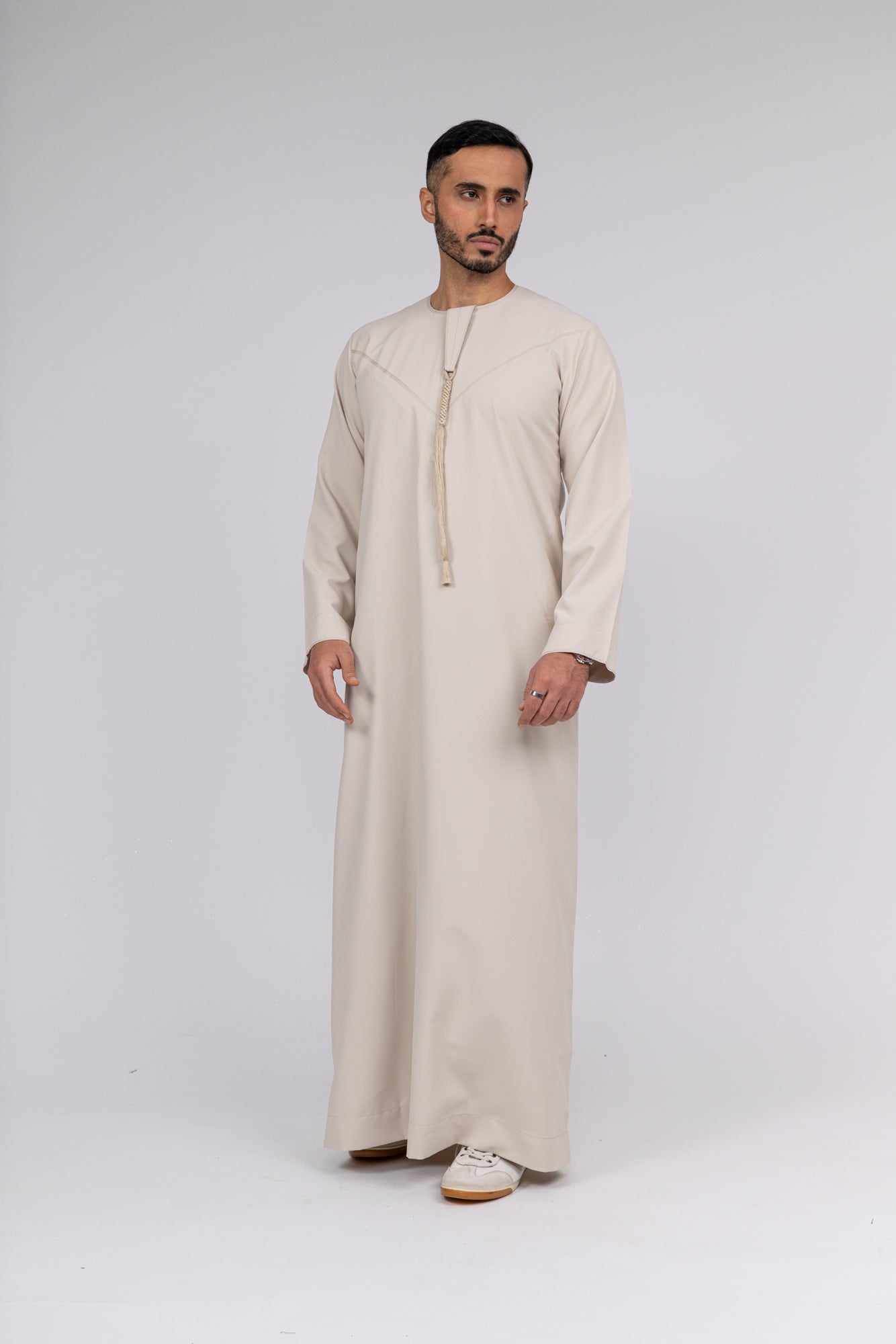 Classic Beige Emirati Thobe