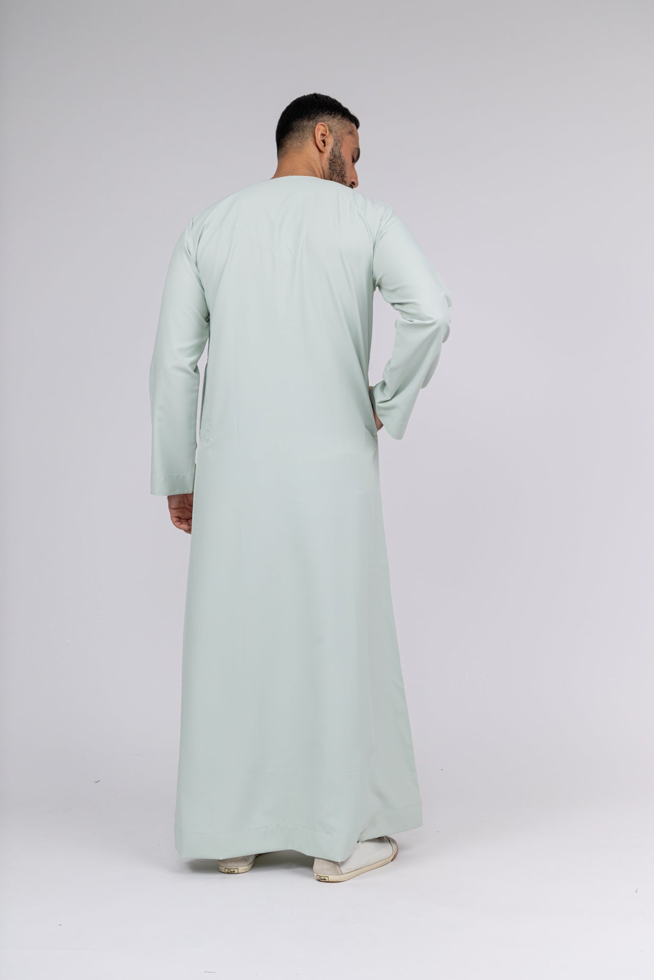 Classic Sage Green Emirati Thobe