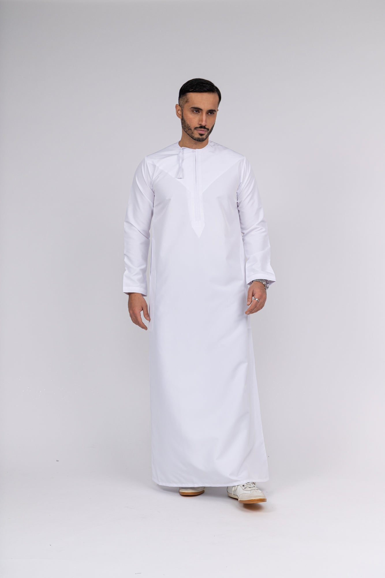 White Omani Thobe