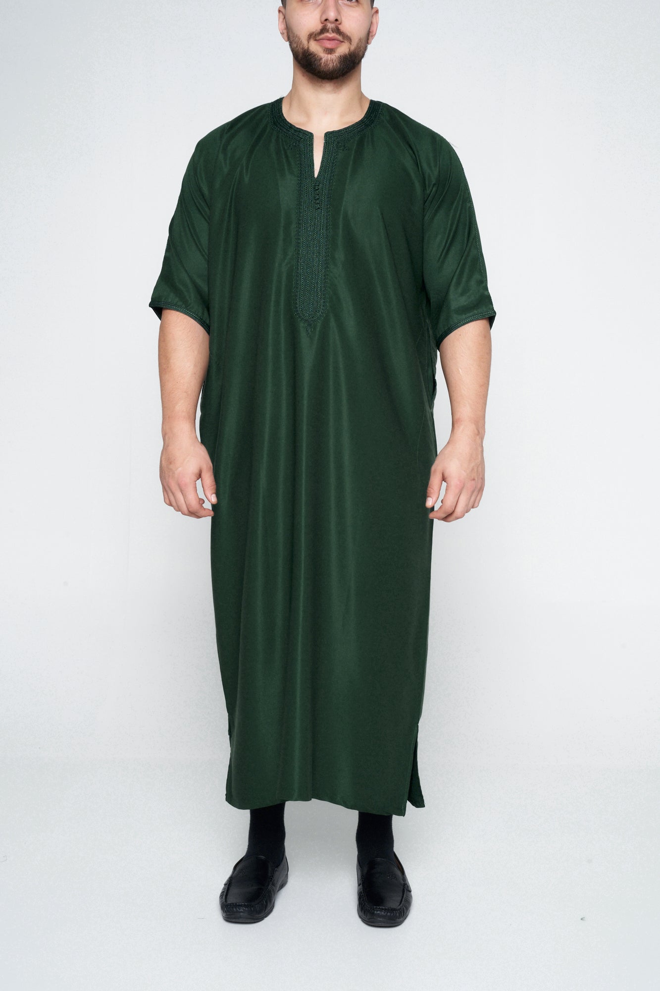 Green Moroccan Thobe