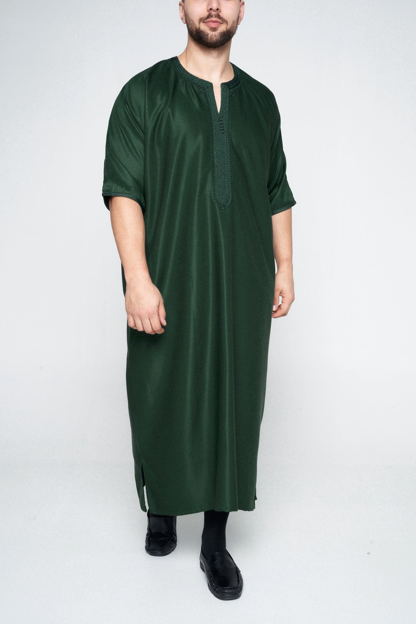 Green Moroccan Thobe