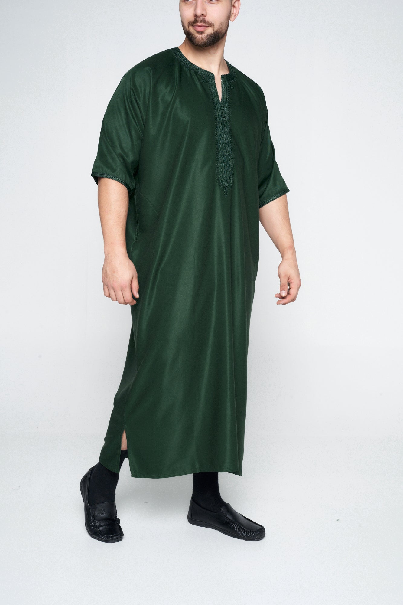 Green Moroccan Thobe