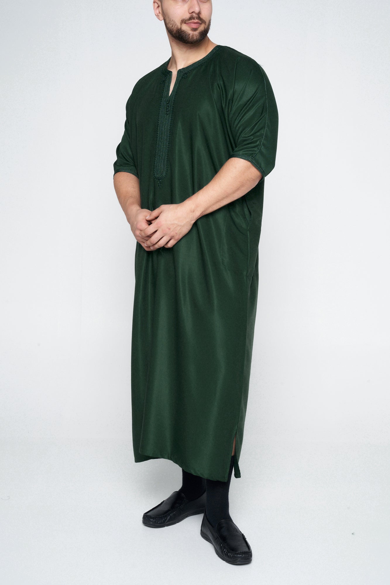 Green Moroccan Thobe