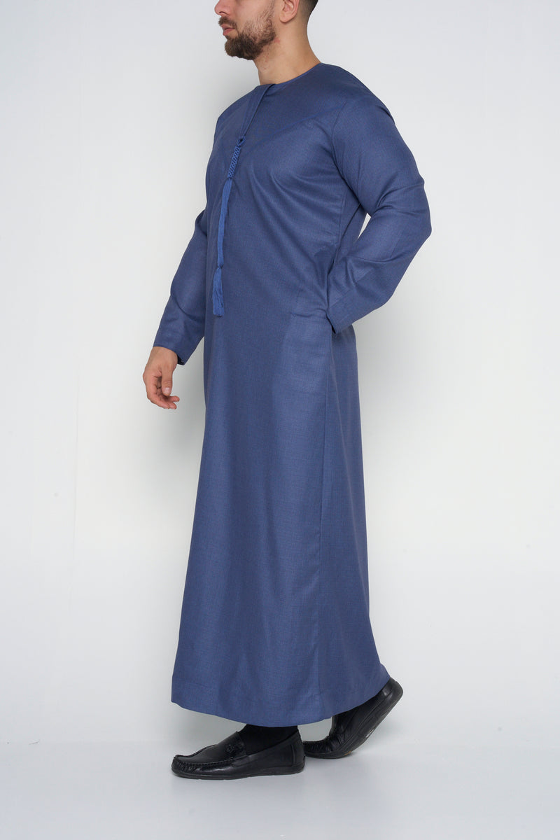 Premium Royal Blue Emirati Thobe