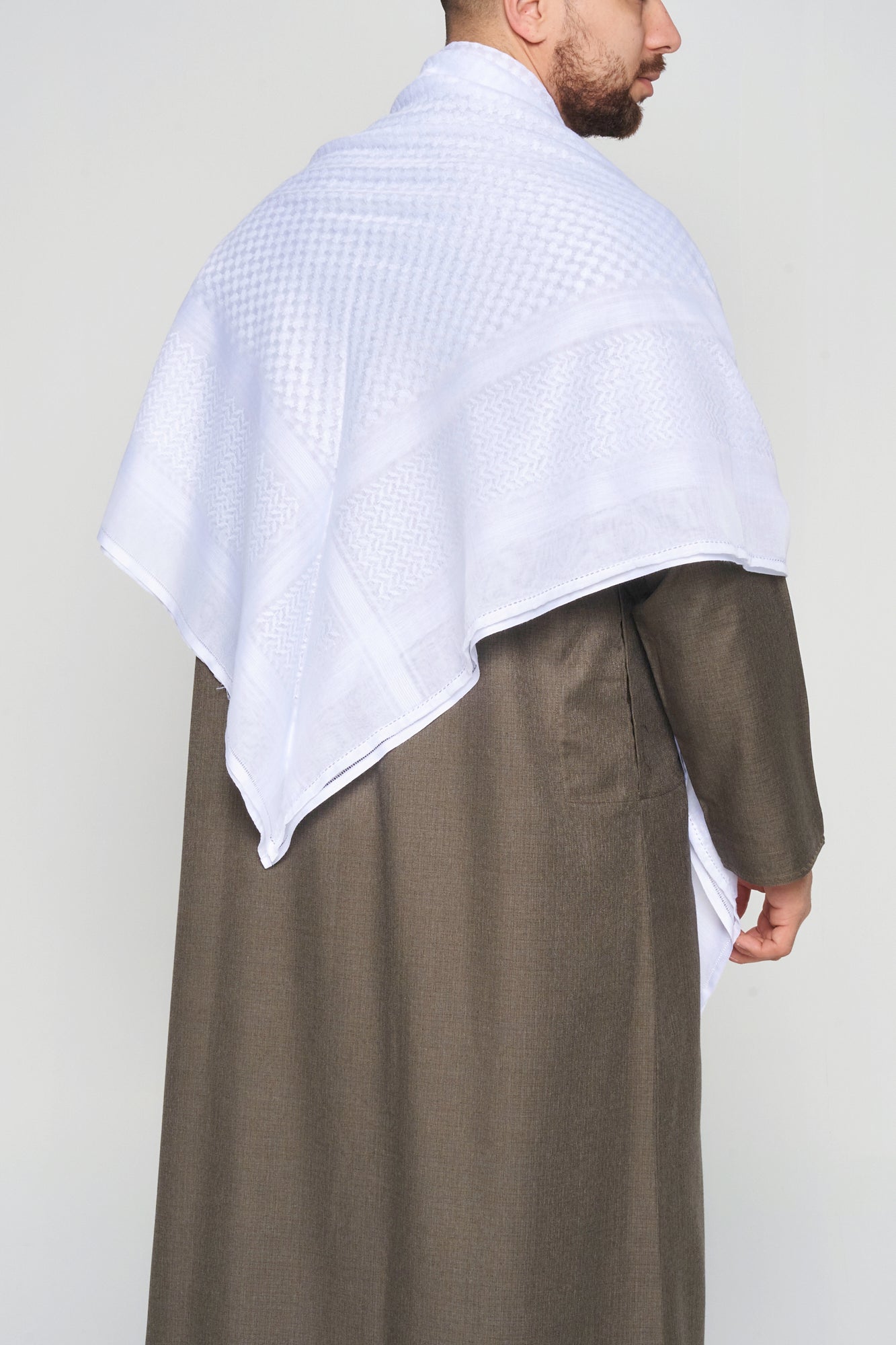 Premium White Boxed Shemagh