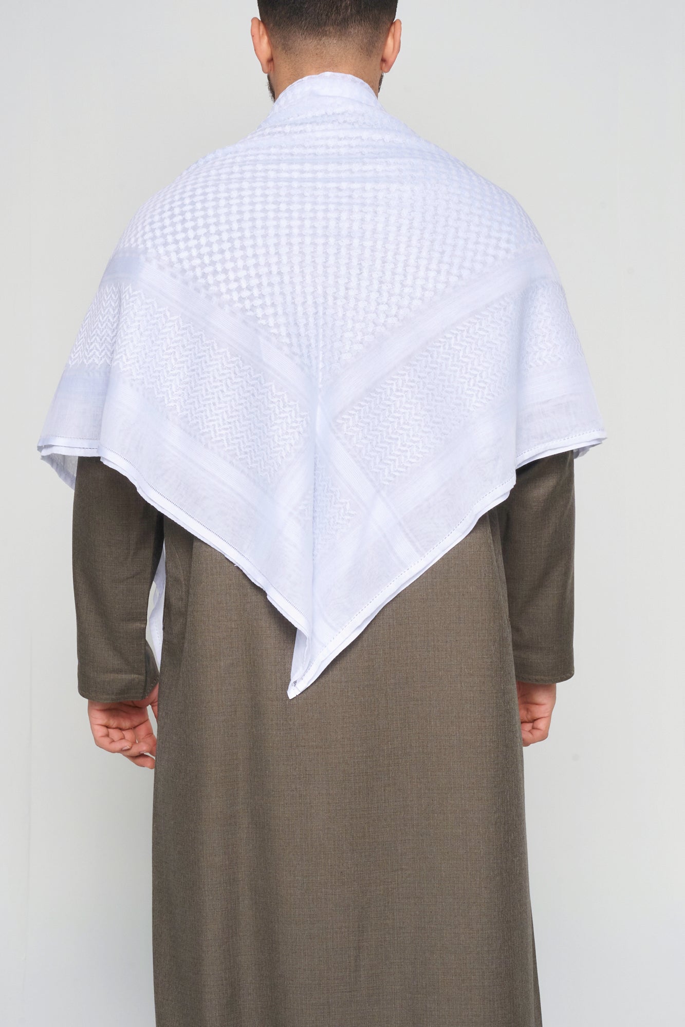 Premium White Boxed Shemagh