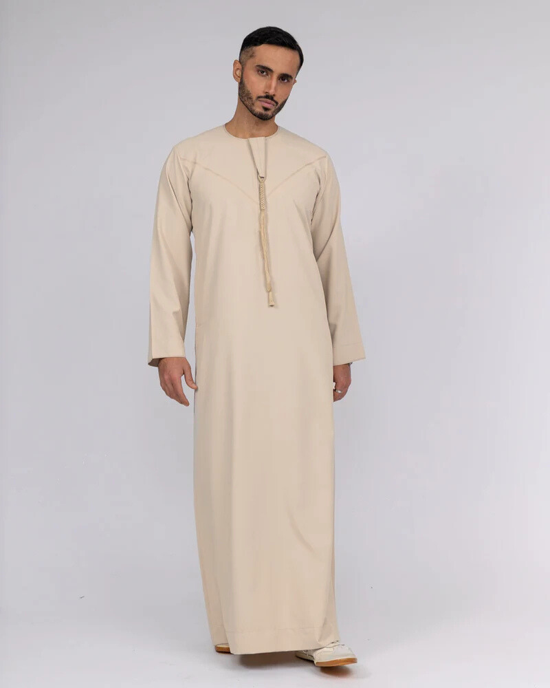 Classic Beige Emirati Thobe