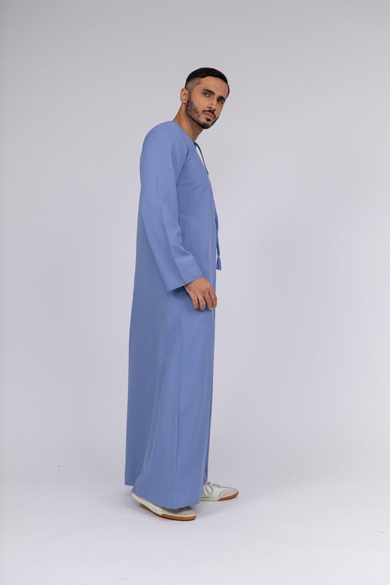 Classic Blue Emirati Thobe