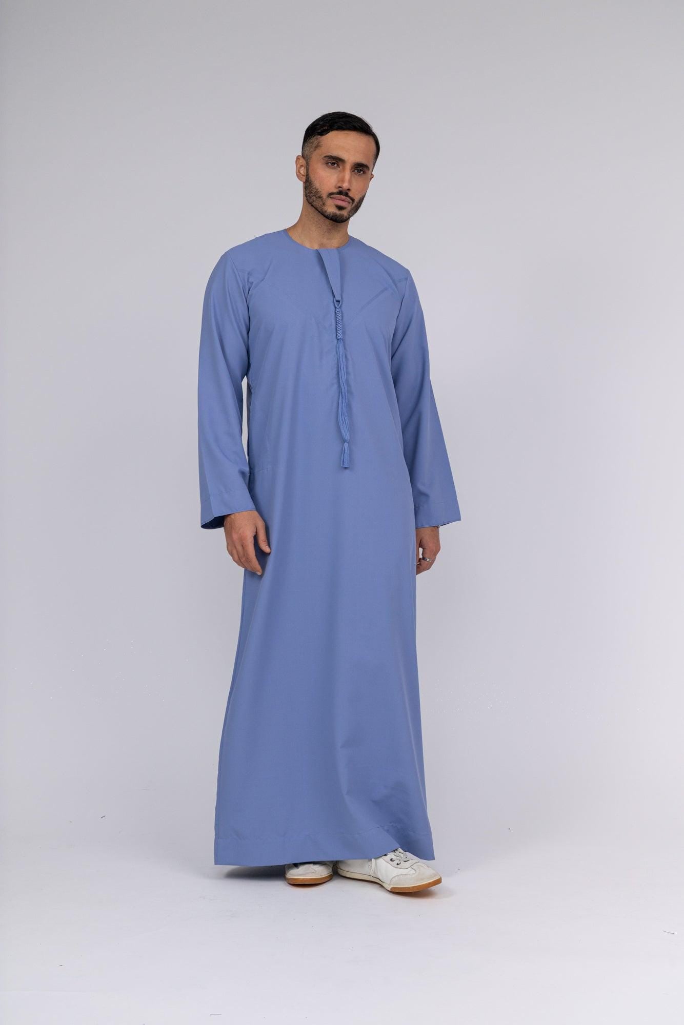 Classic Blue Emirati Thobe