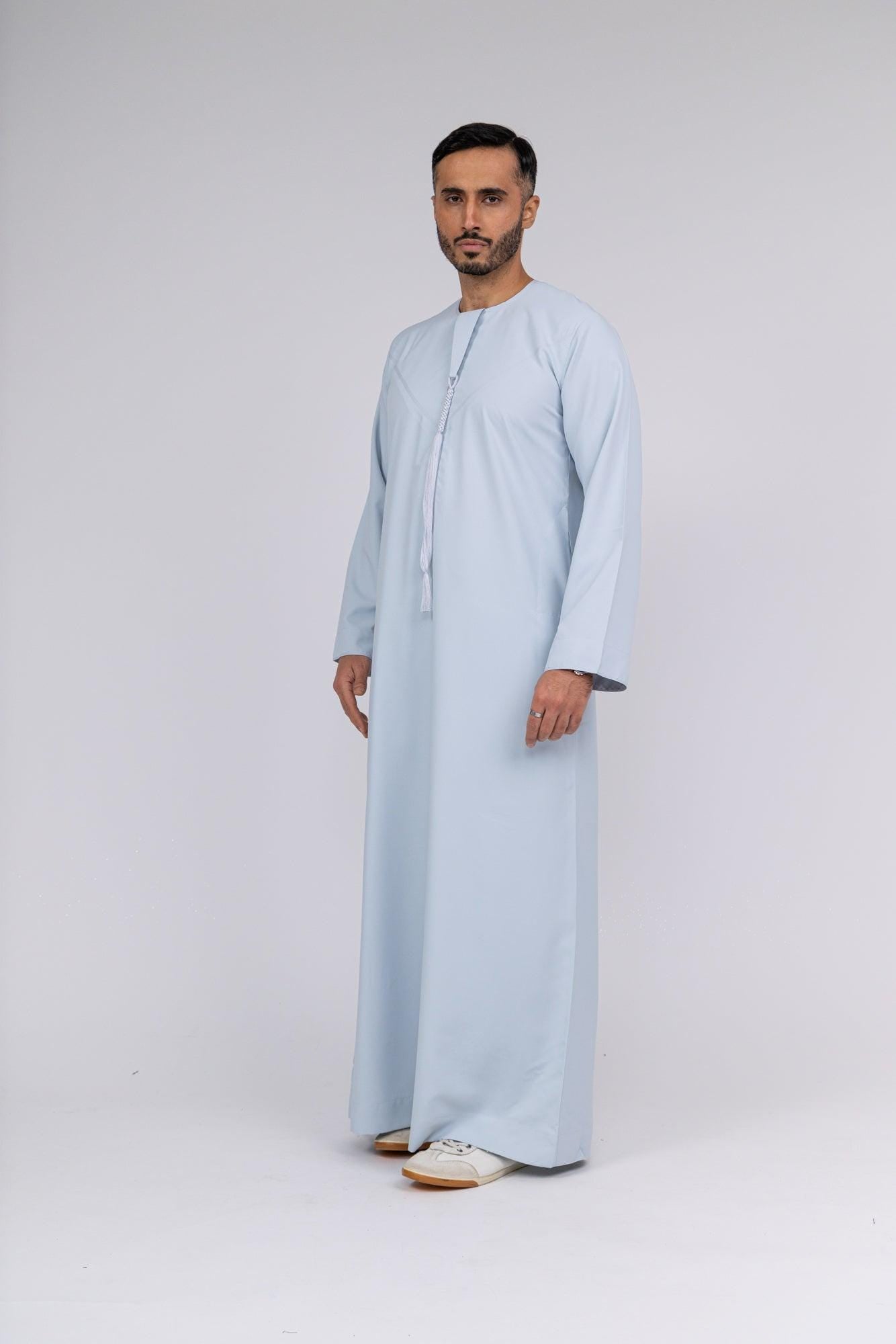 Classic Ice Blue Emirati Thobe