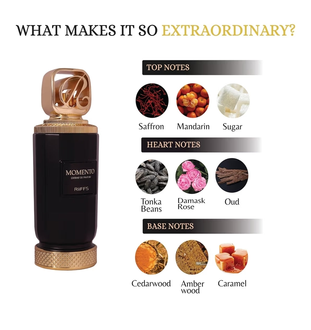 Momento | Extrait De Parfum 100ml | by Riiffs