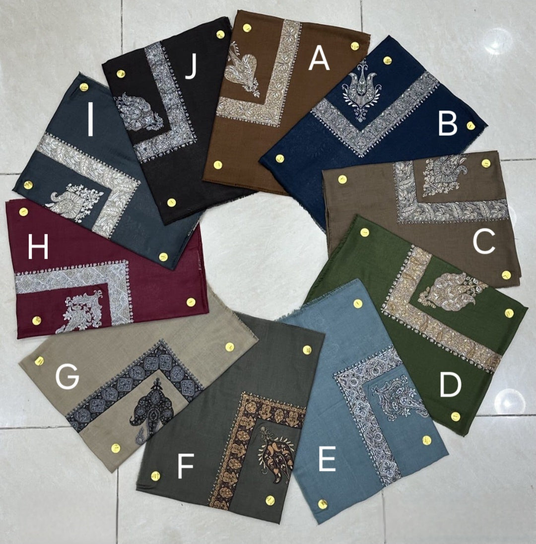 Yemeni Cashmere Shawl Arab Shemagh