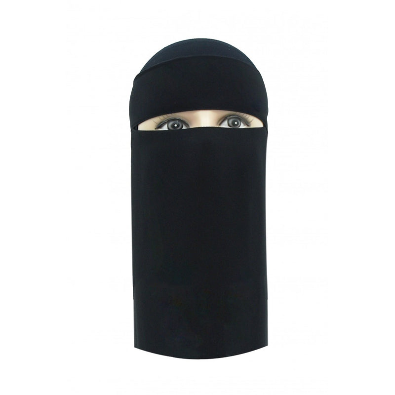 Single Layer Tie Back Niqab