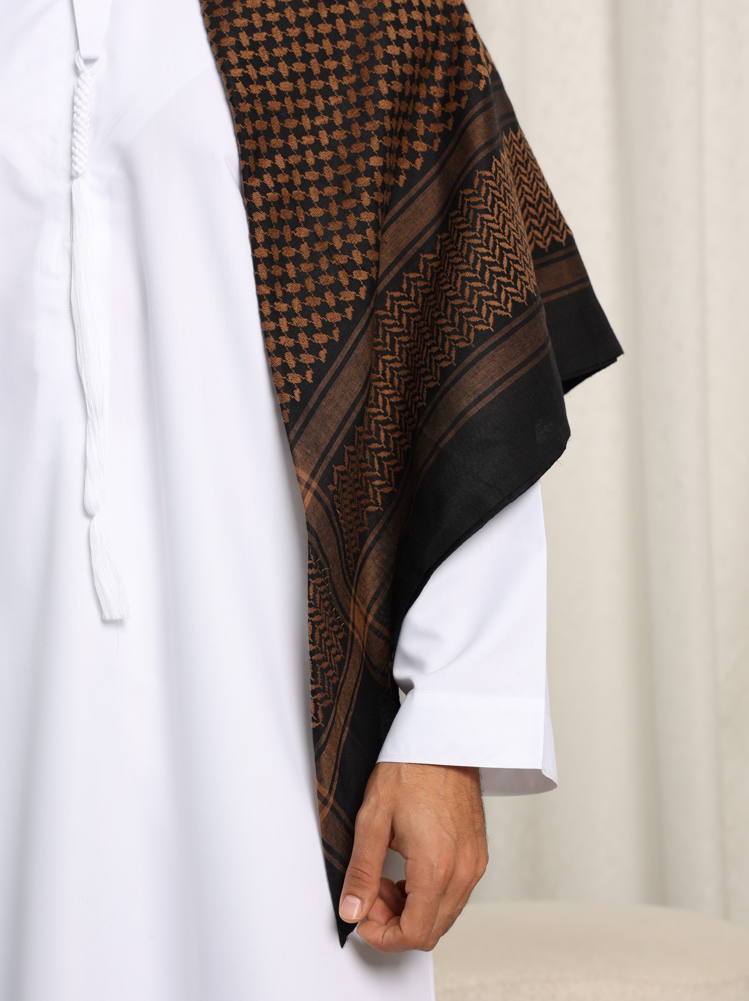 Black & Gold Shemagh