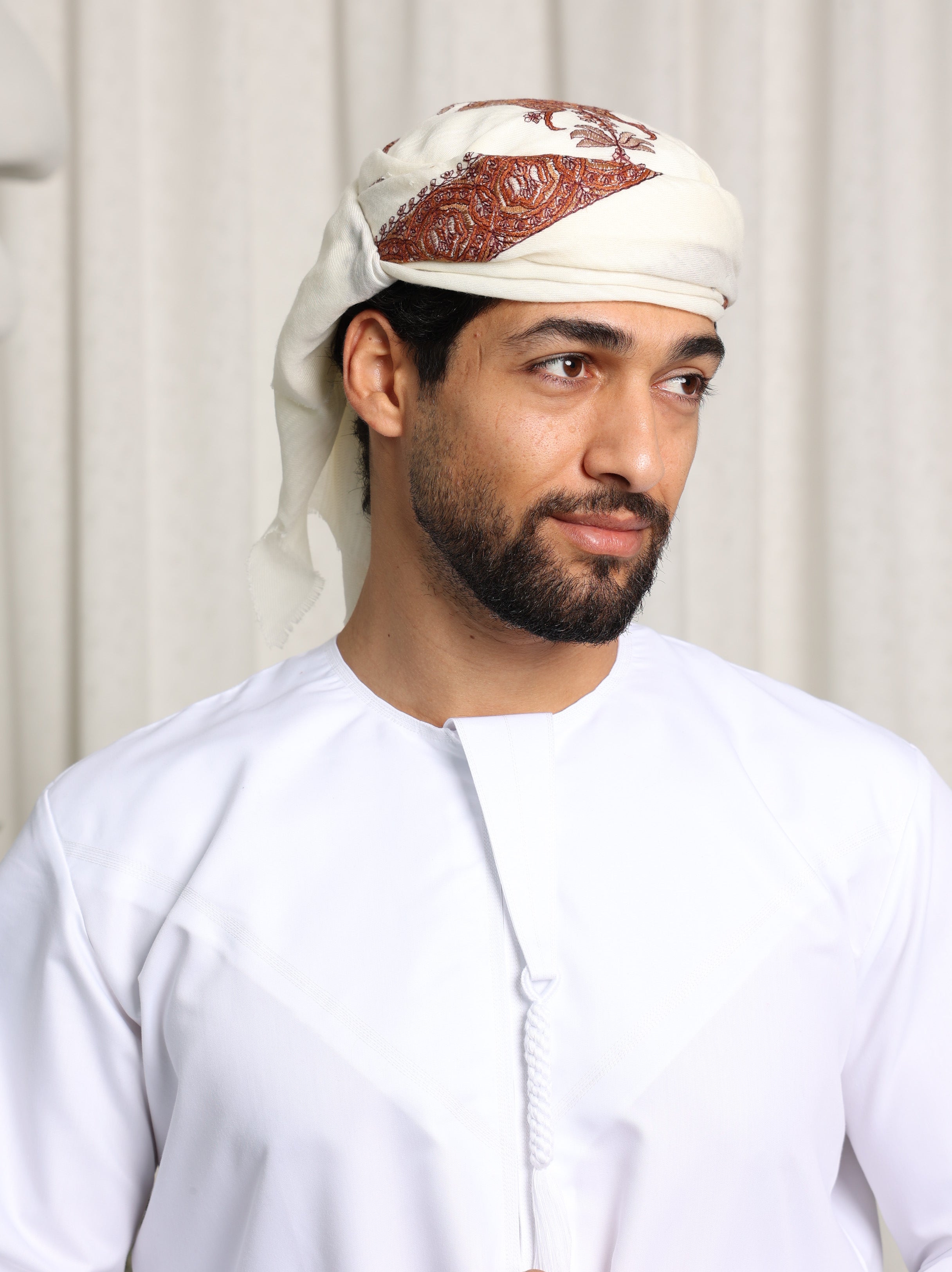 Ready Made Pre-Wrapped & Stitched Shemagh
