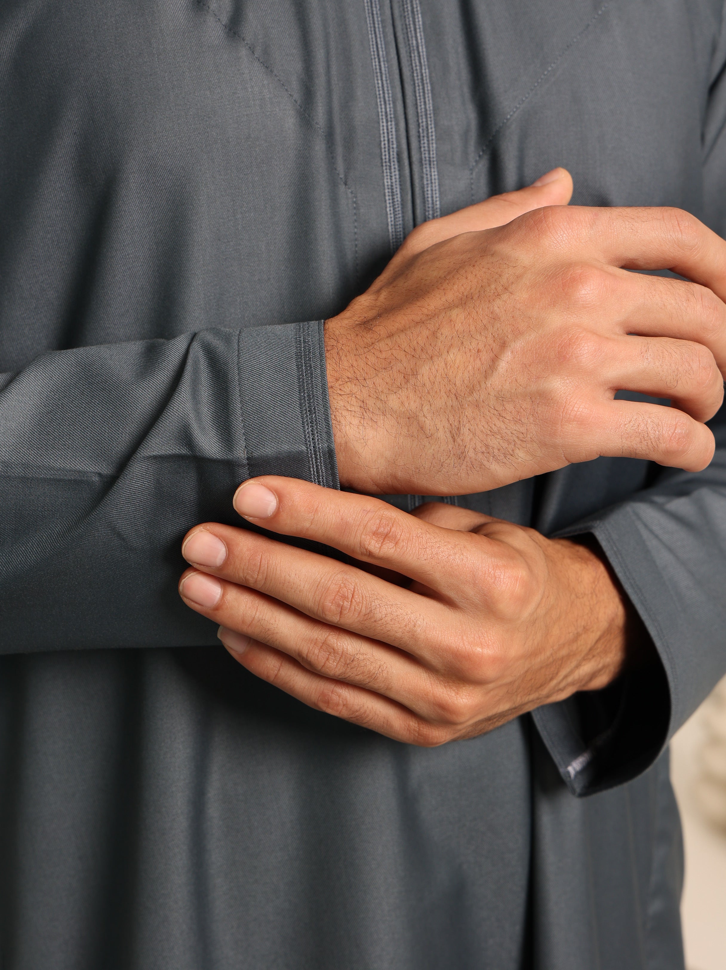 Grey Omani Thobe