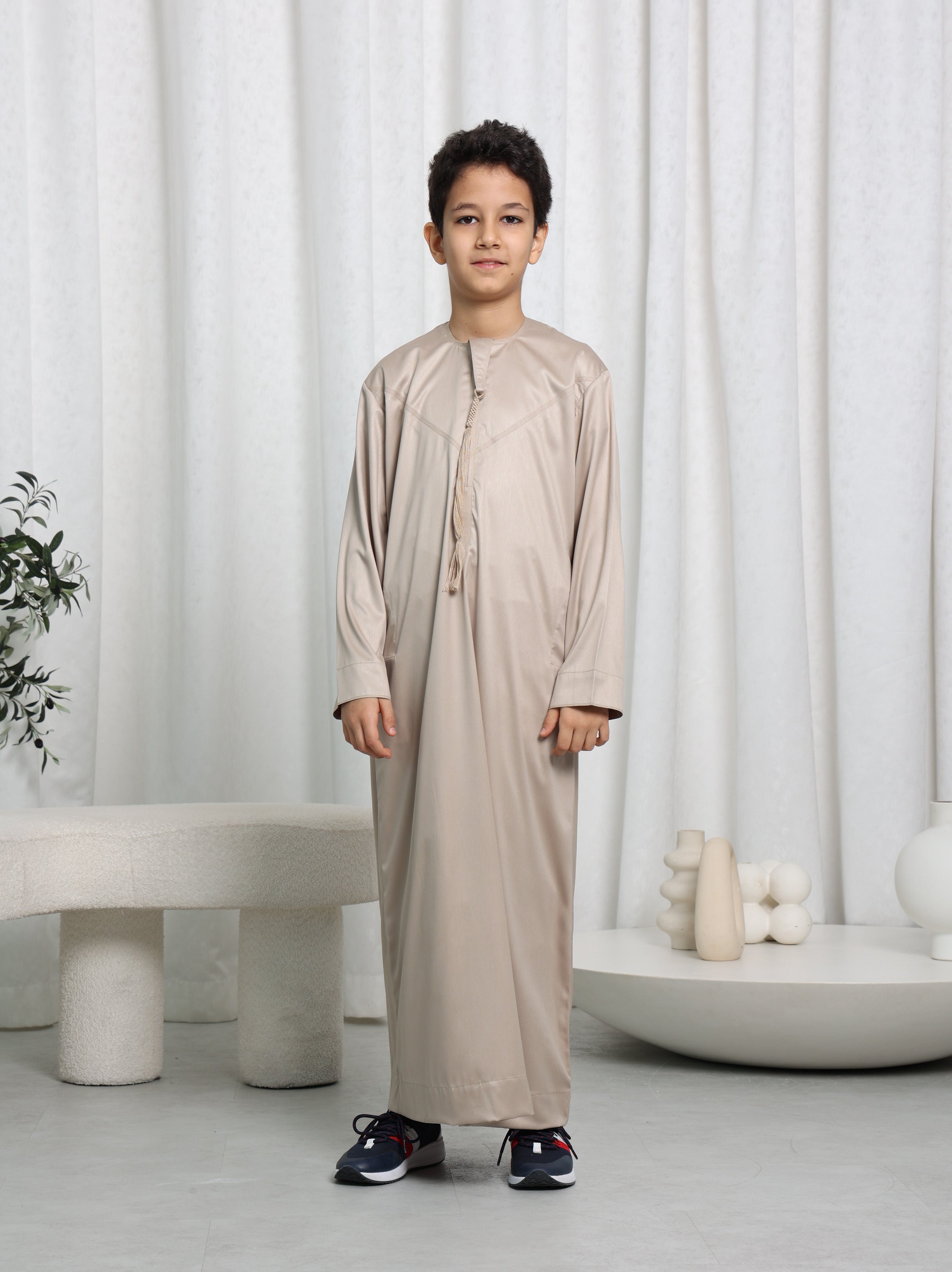 Kids Desert Beige Emirati Thobe