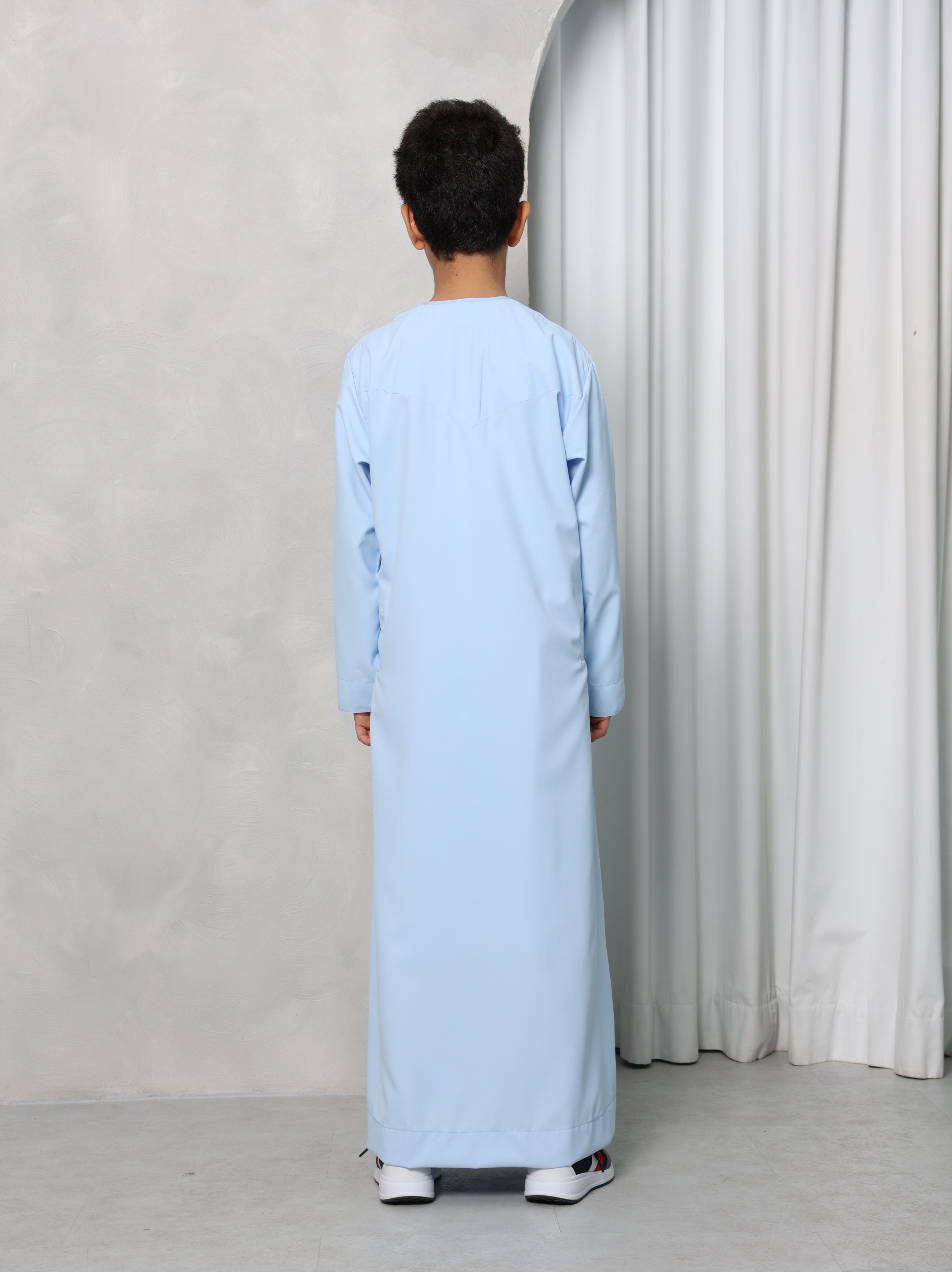 Boys Sky Blue Emirati Thobe
