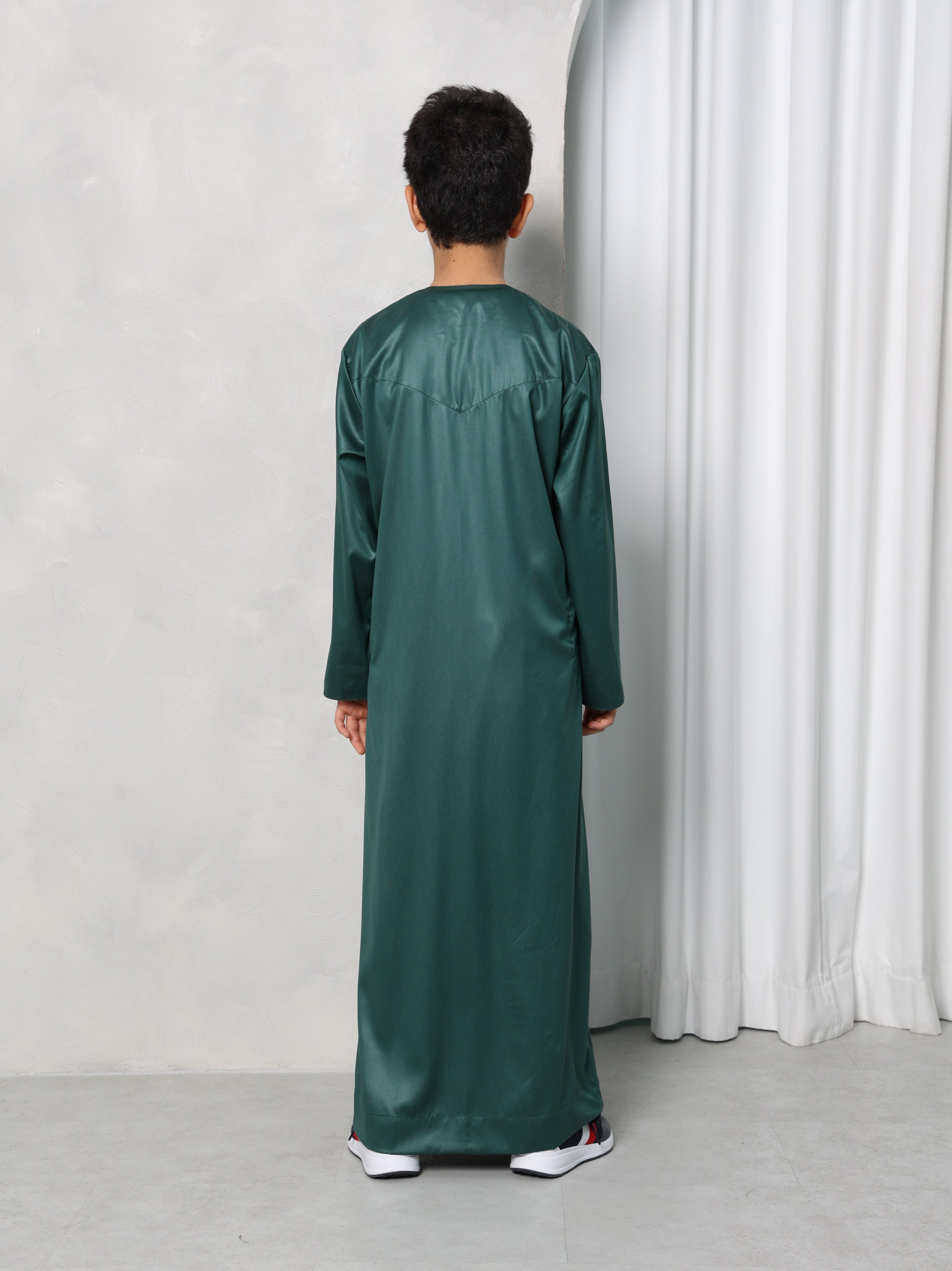 Kids Forest Green Emirati Thobe