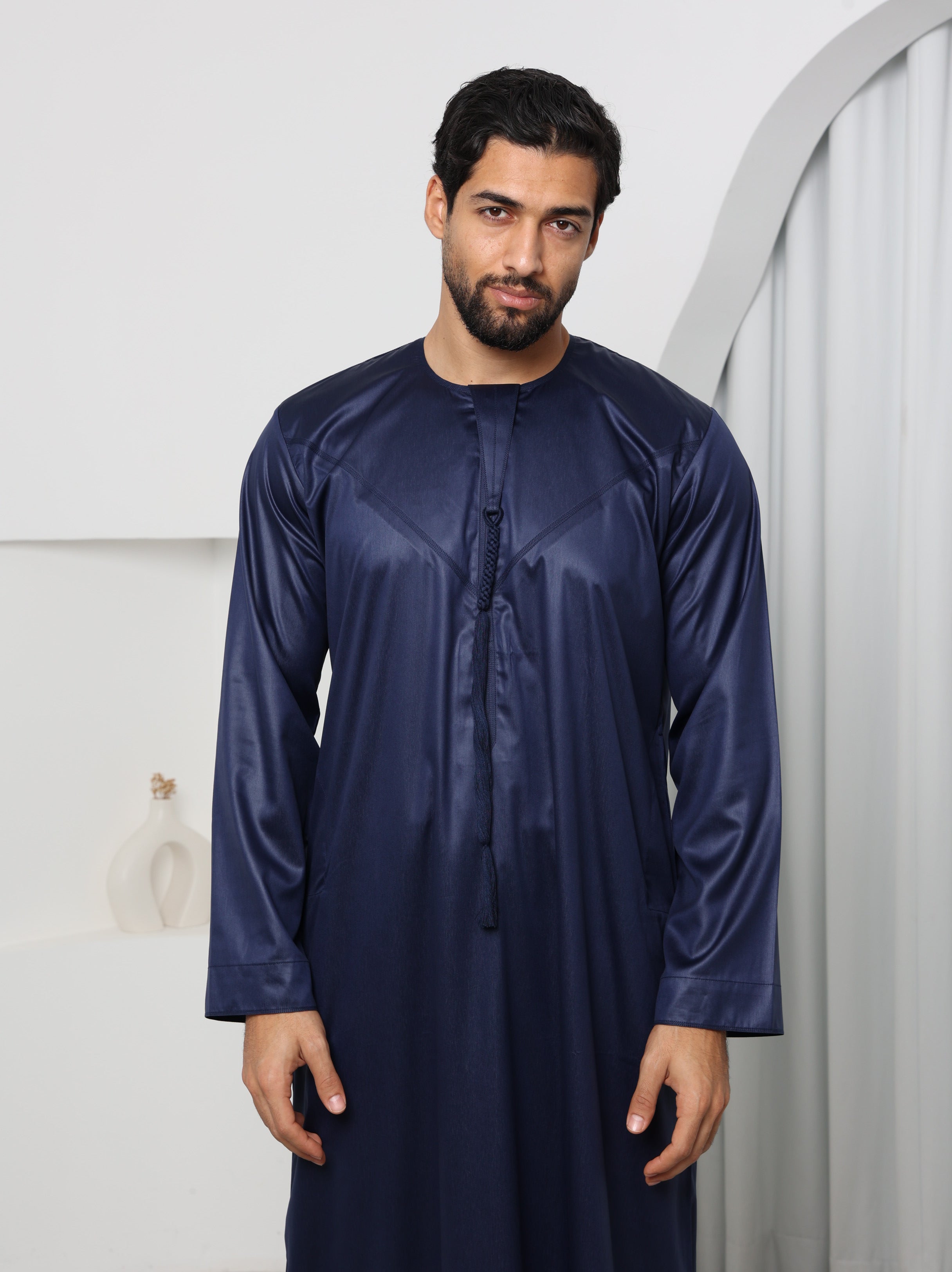 Navy Emirati Thobe