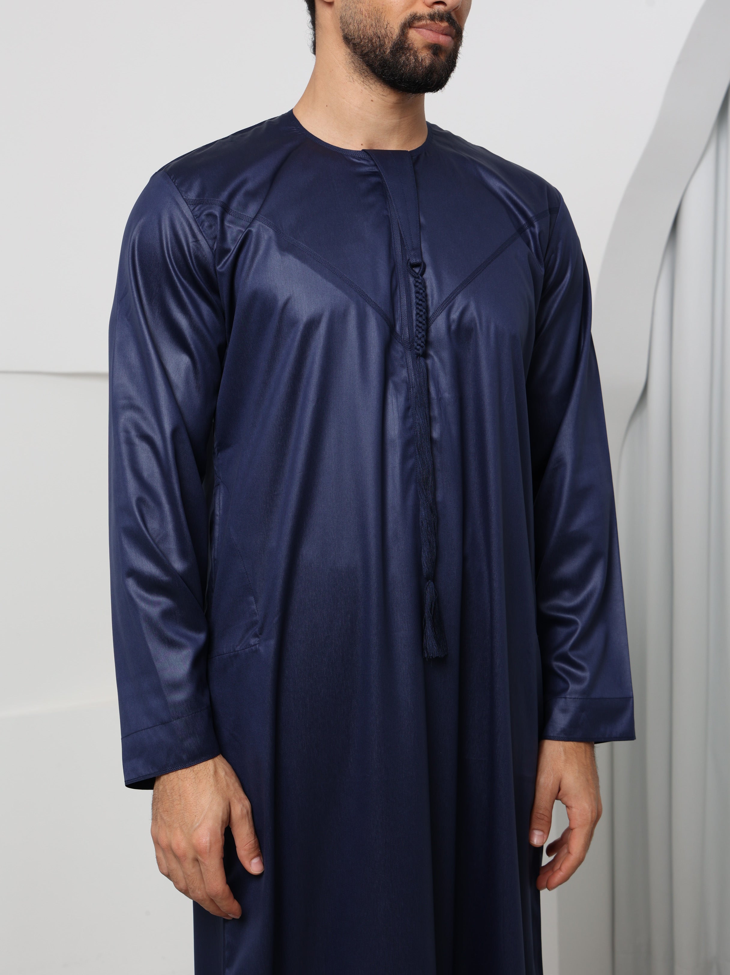Navy Emirati Thobe