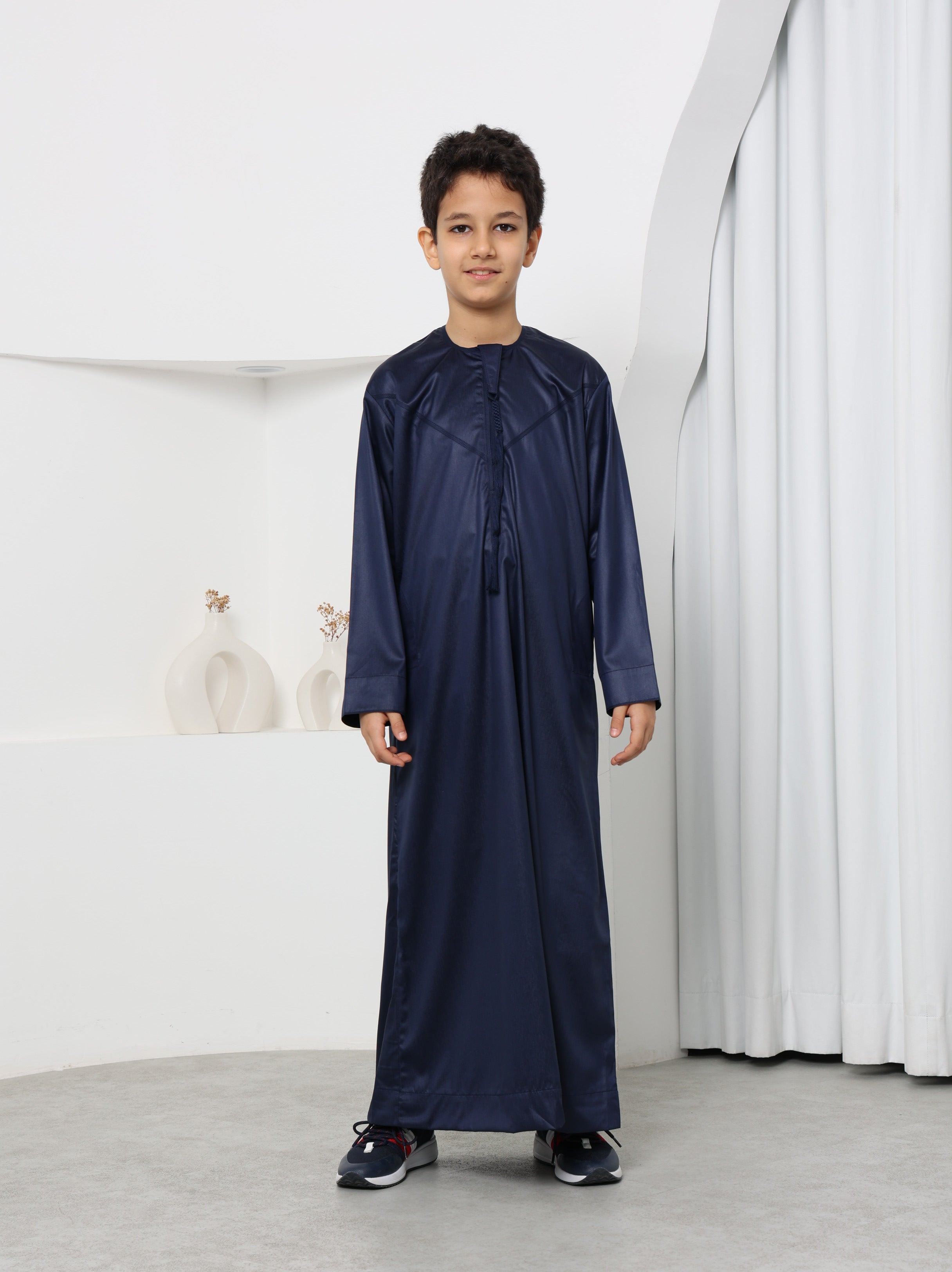 Boys Navy Emirati Thobe