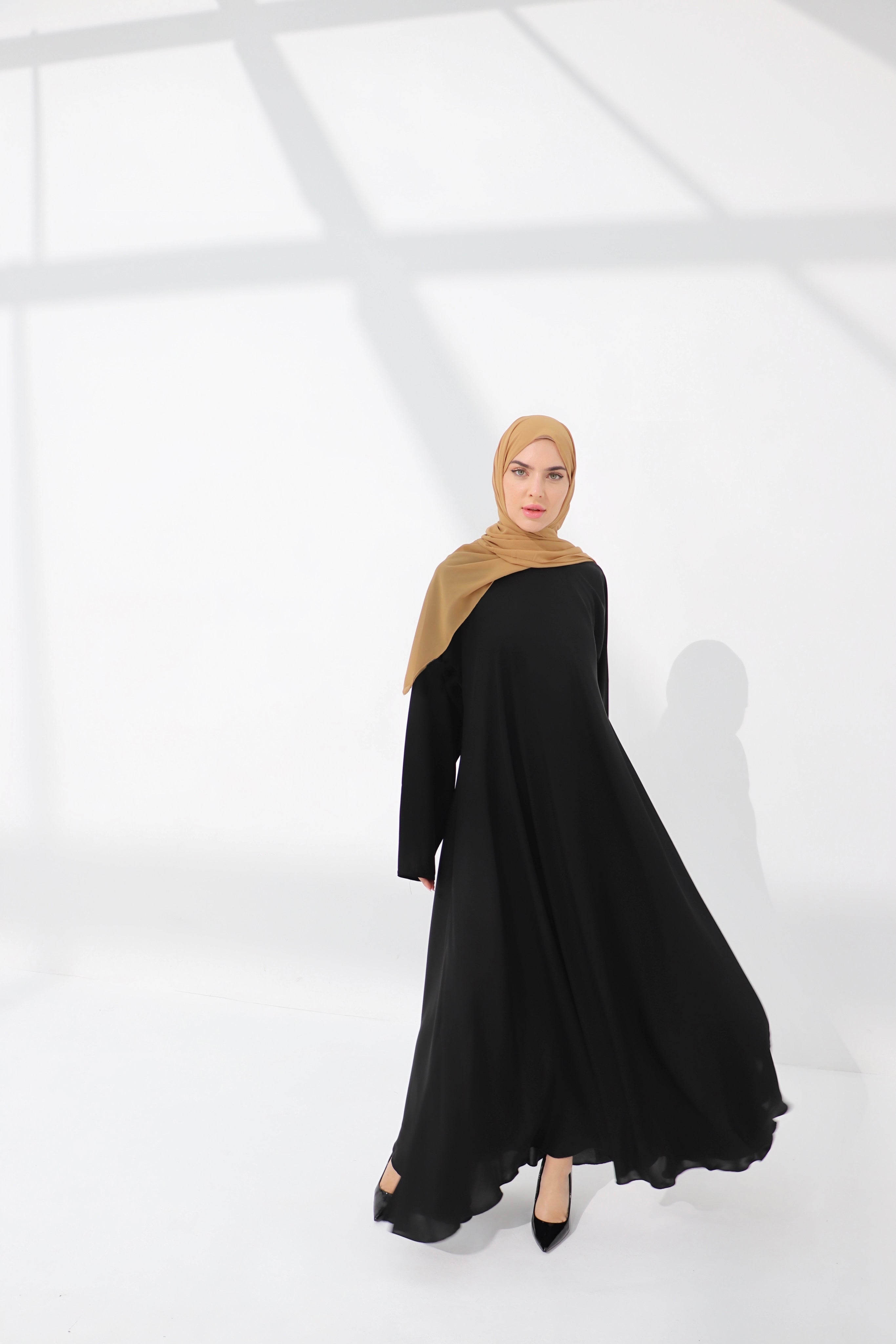 Black Umbrella Abaya