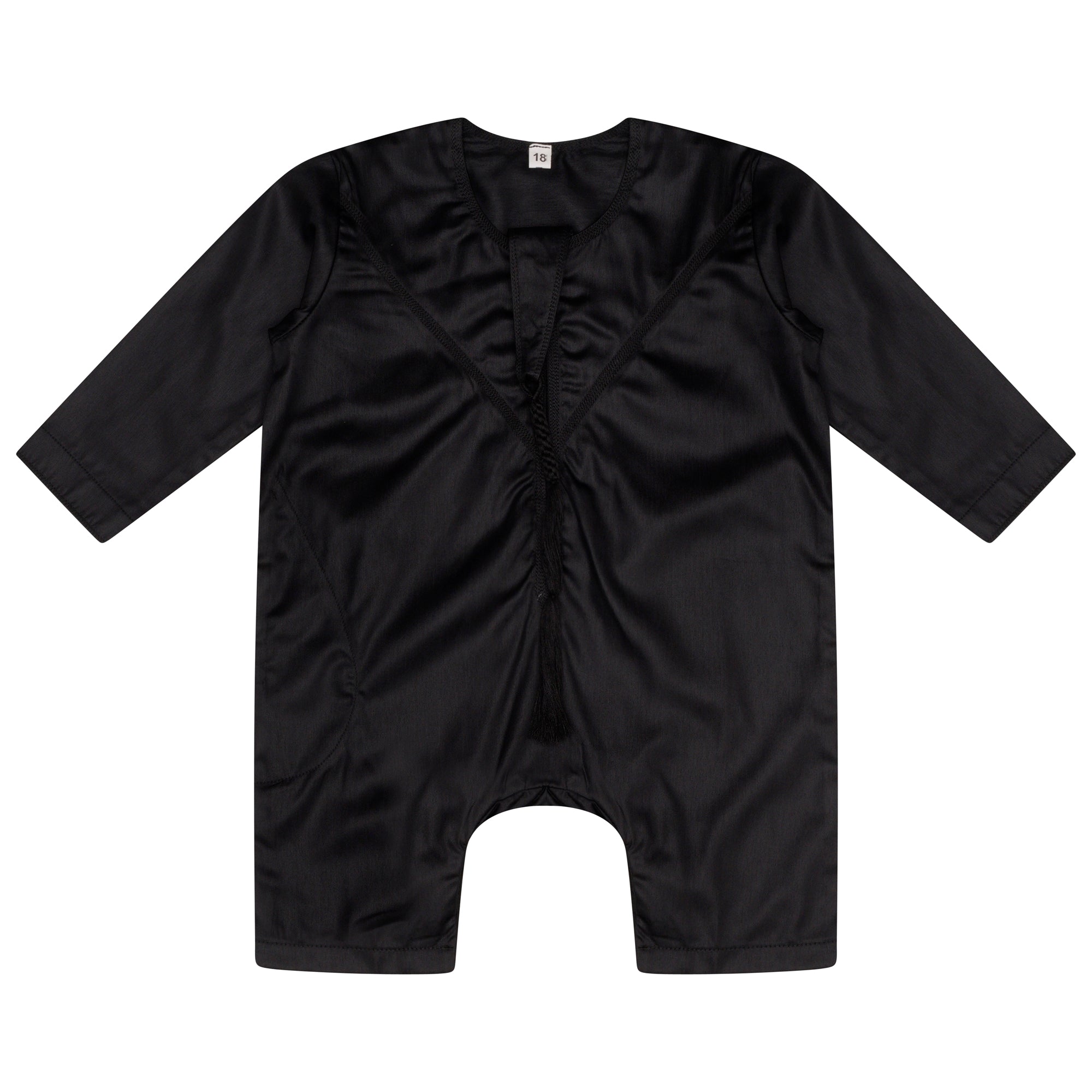 Black Baby Romper Thobe