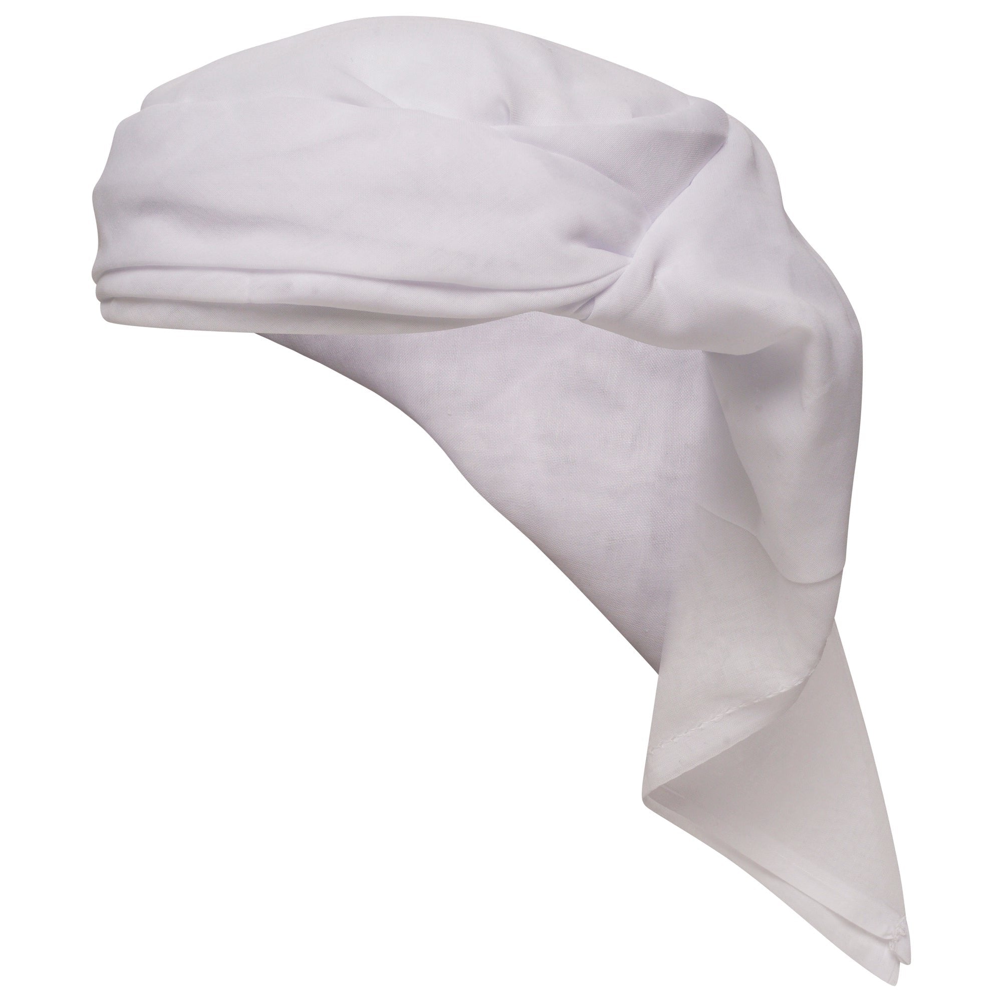 Mens Ready Made White Arab Hat Shemagh