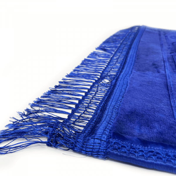 Large Blue Padded Prayer Mat