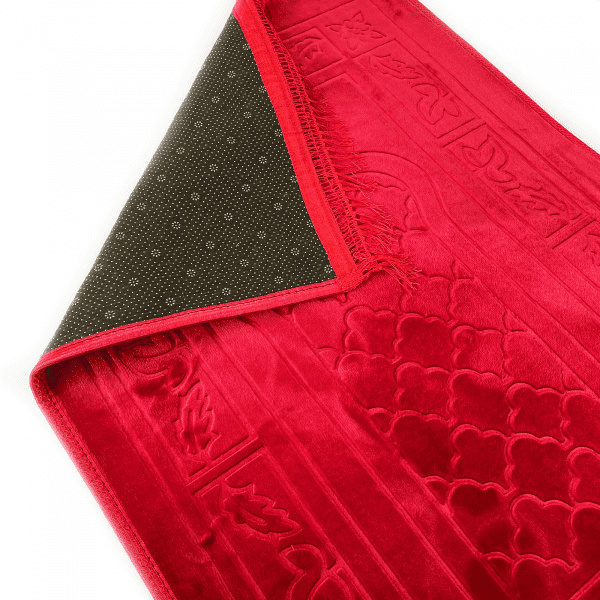 Large Red Padded Prayer Mat