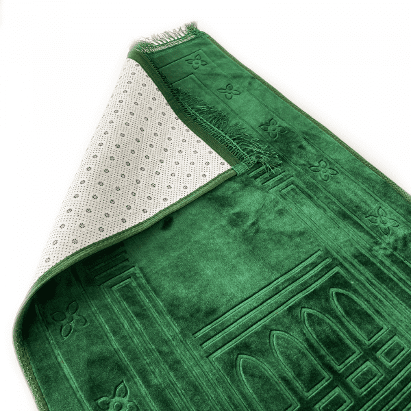 Large Green Padded Prayer Mat