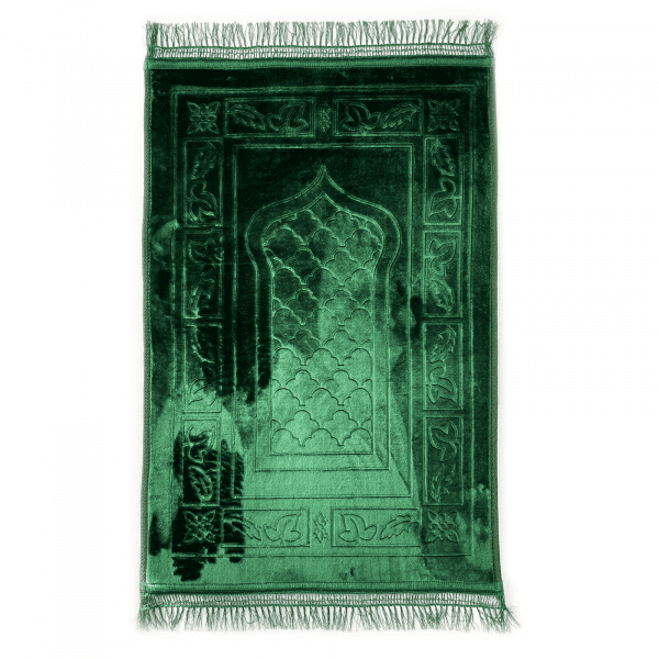 Large Green Padded Prayer Mat