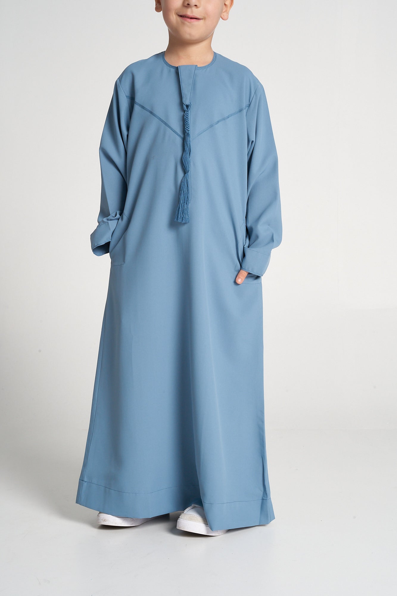 Kids Ocean Blue Emirati Thobe