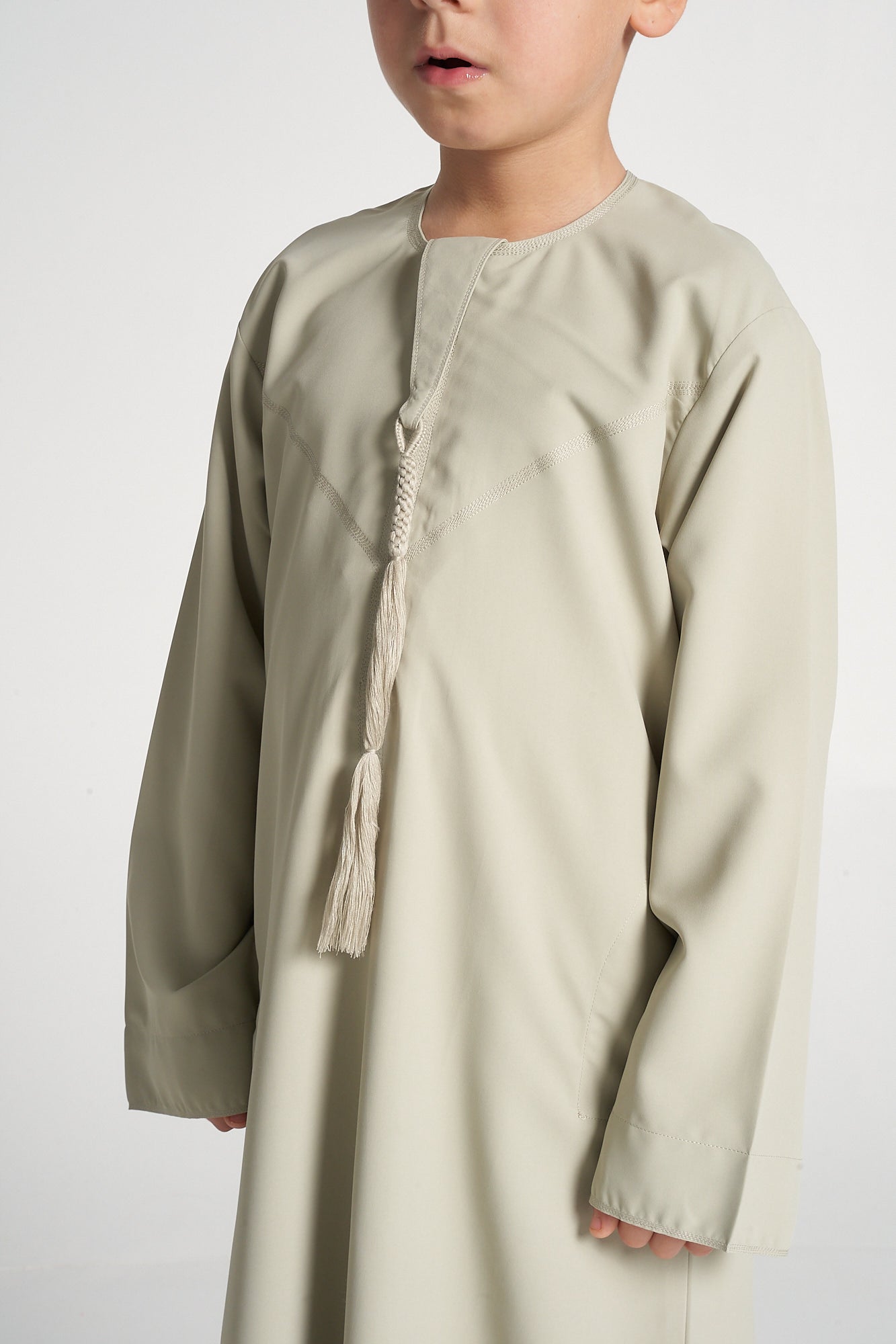 Kids Sage Green Emirati Thobe