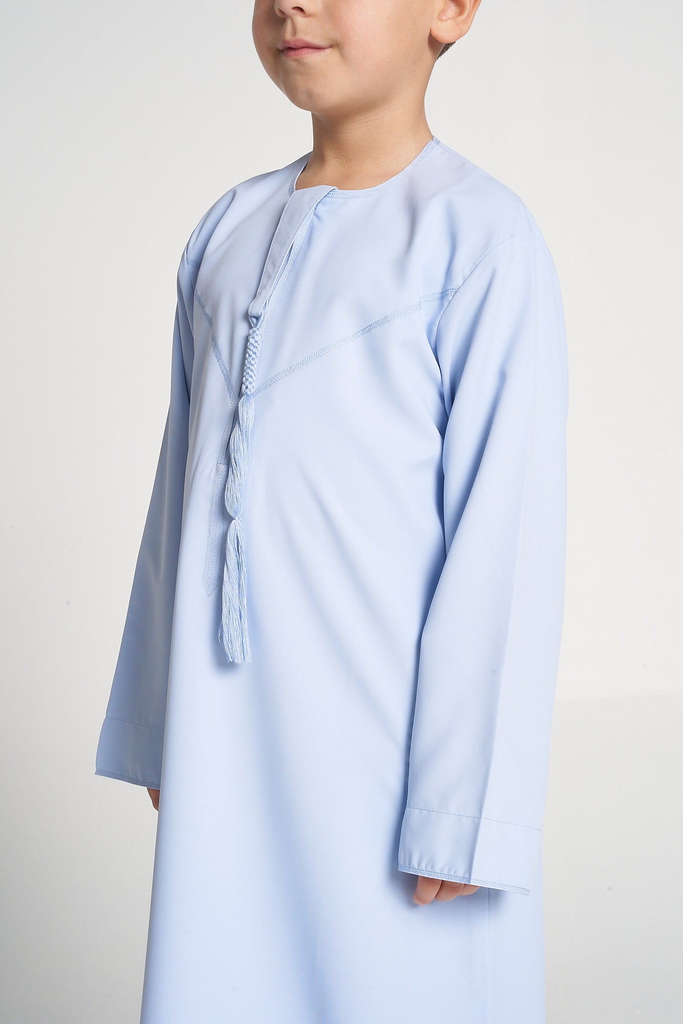 Kids Sky Blue Emirati Thobe