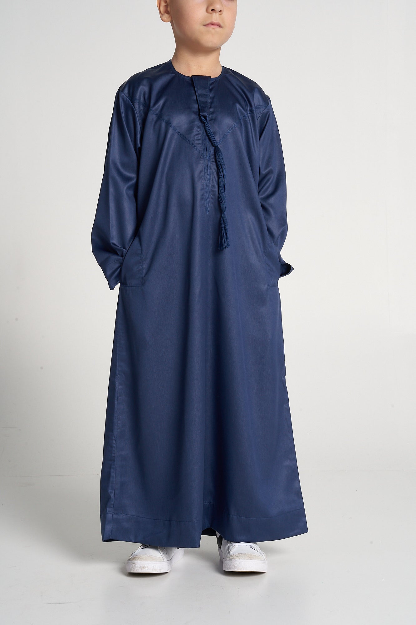 Kids Navy Emirati Thobe