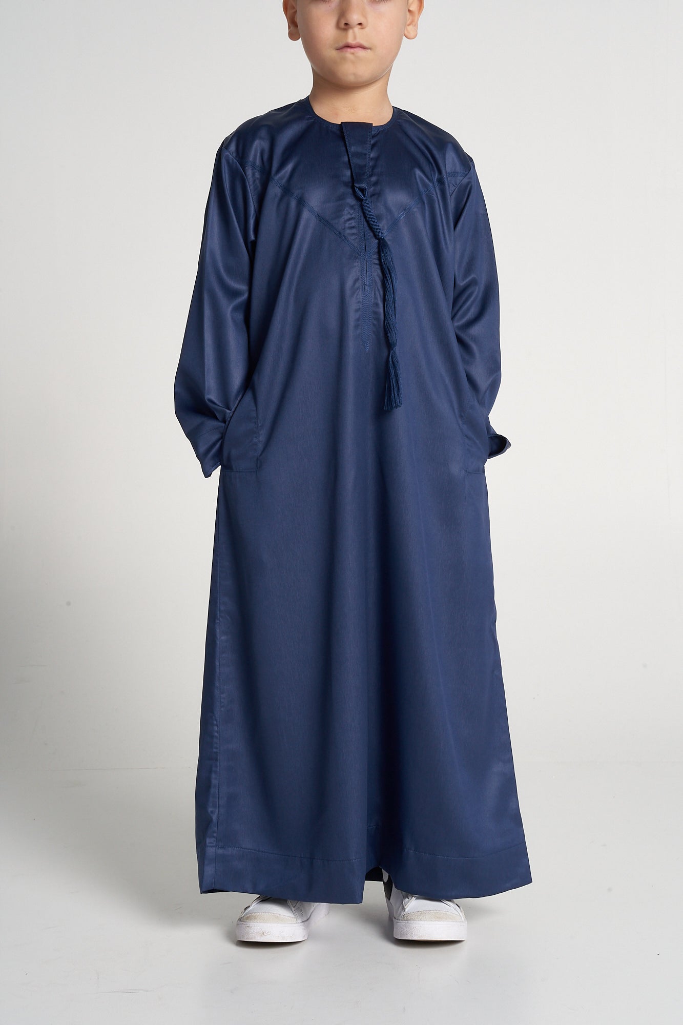 Kids Navy Emirati Thobe