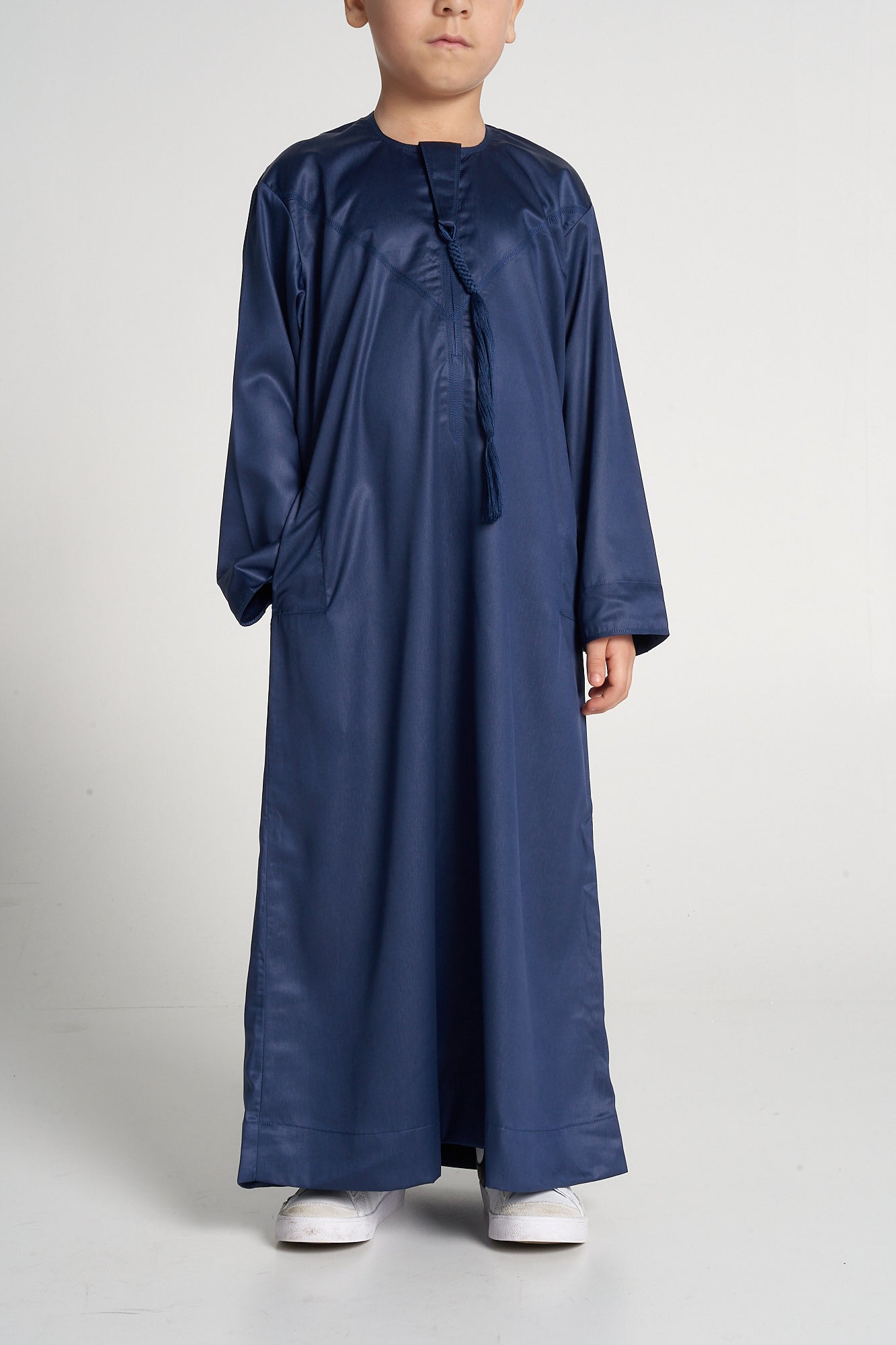 Kids Navy Emirati Thobe