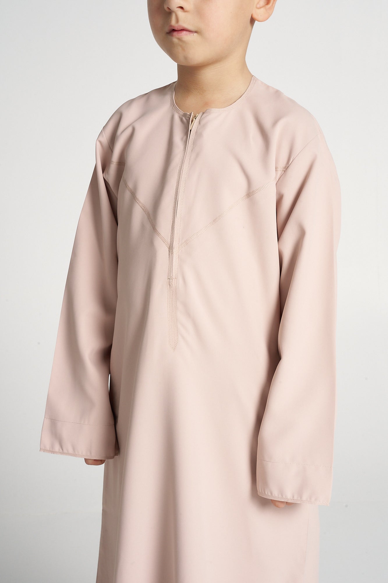 Kids Peach Emirati Thobe