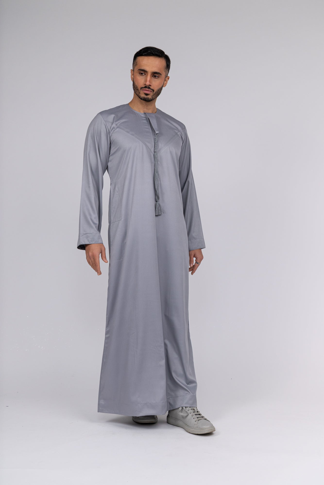 Steel Grey Emirati Thobe