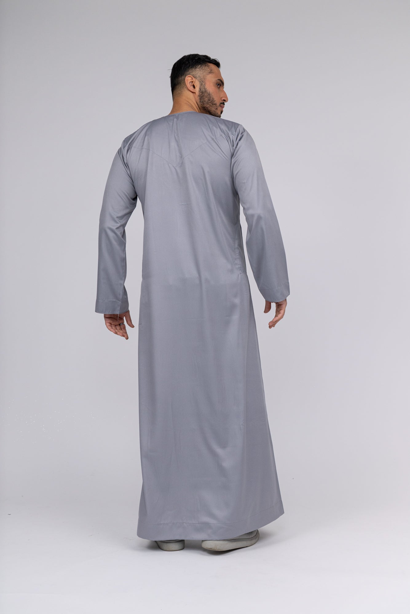 Steel Grey Emirati Thobe