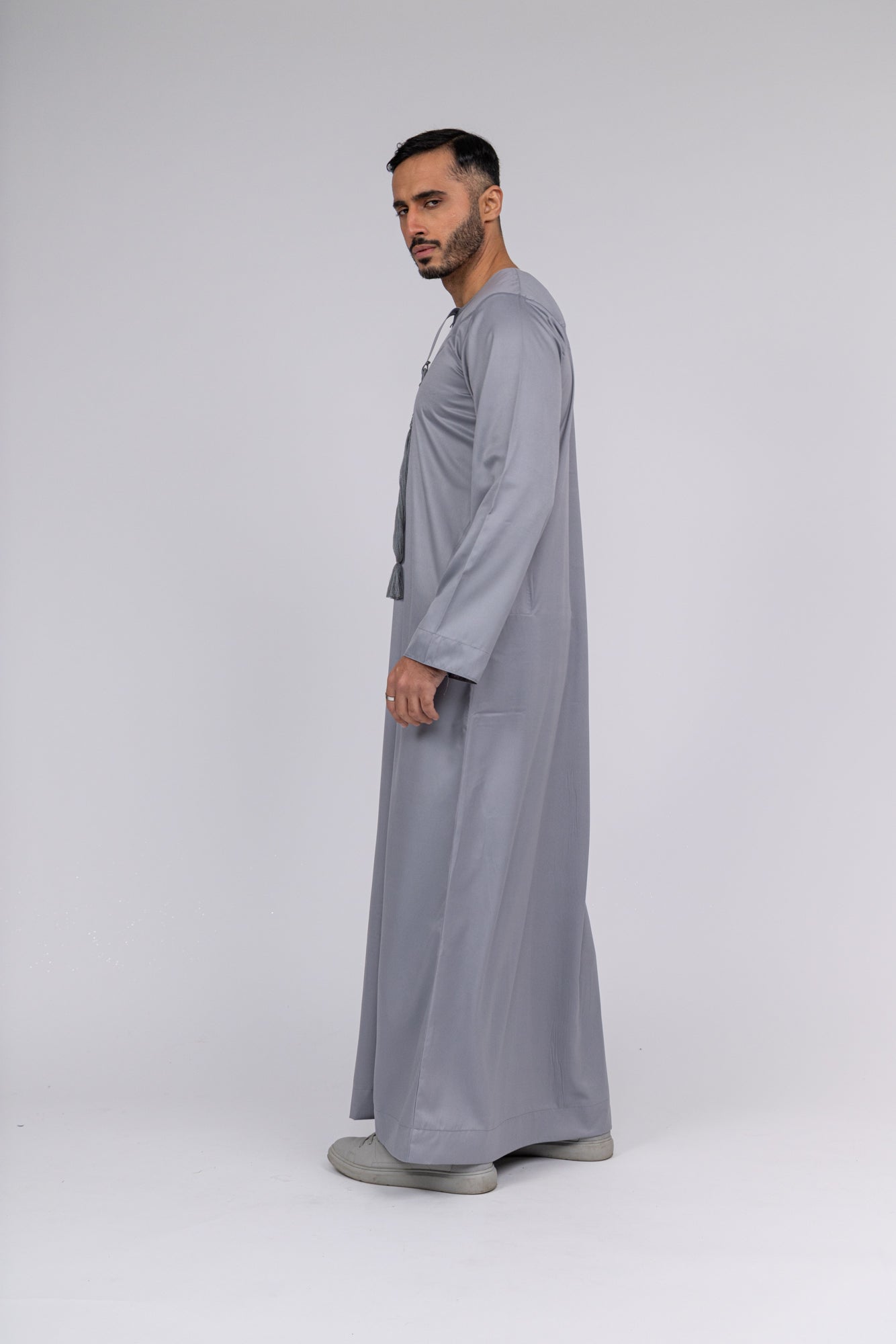 Steel Grey Emirati Thobe