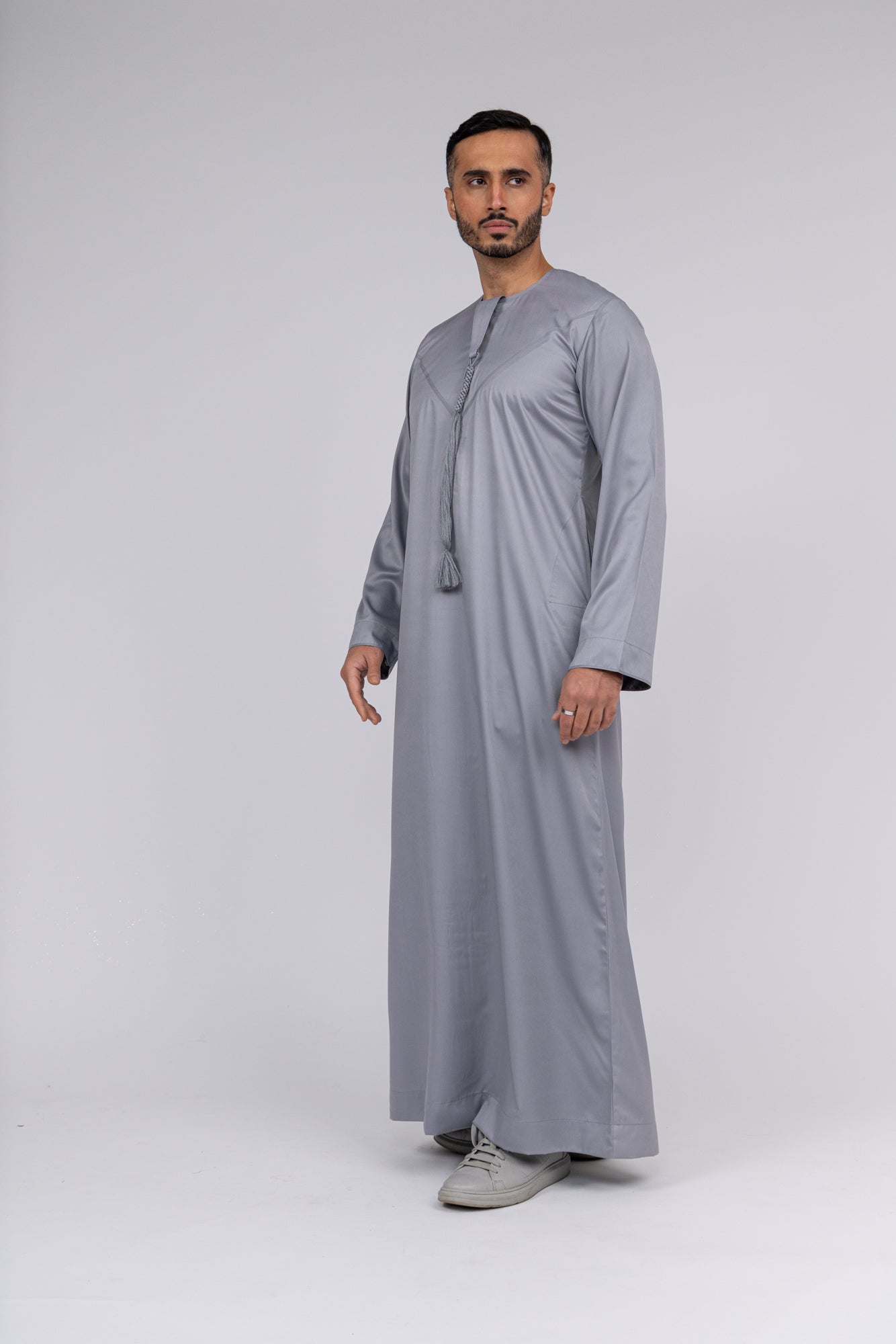 Steel Grey Emirati Thobe