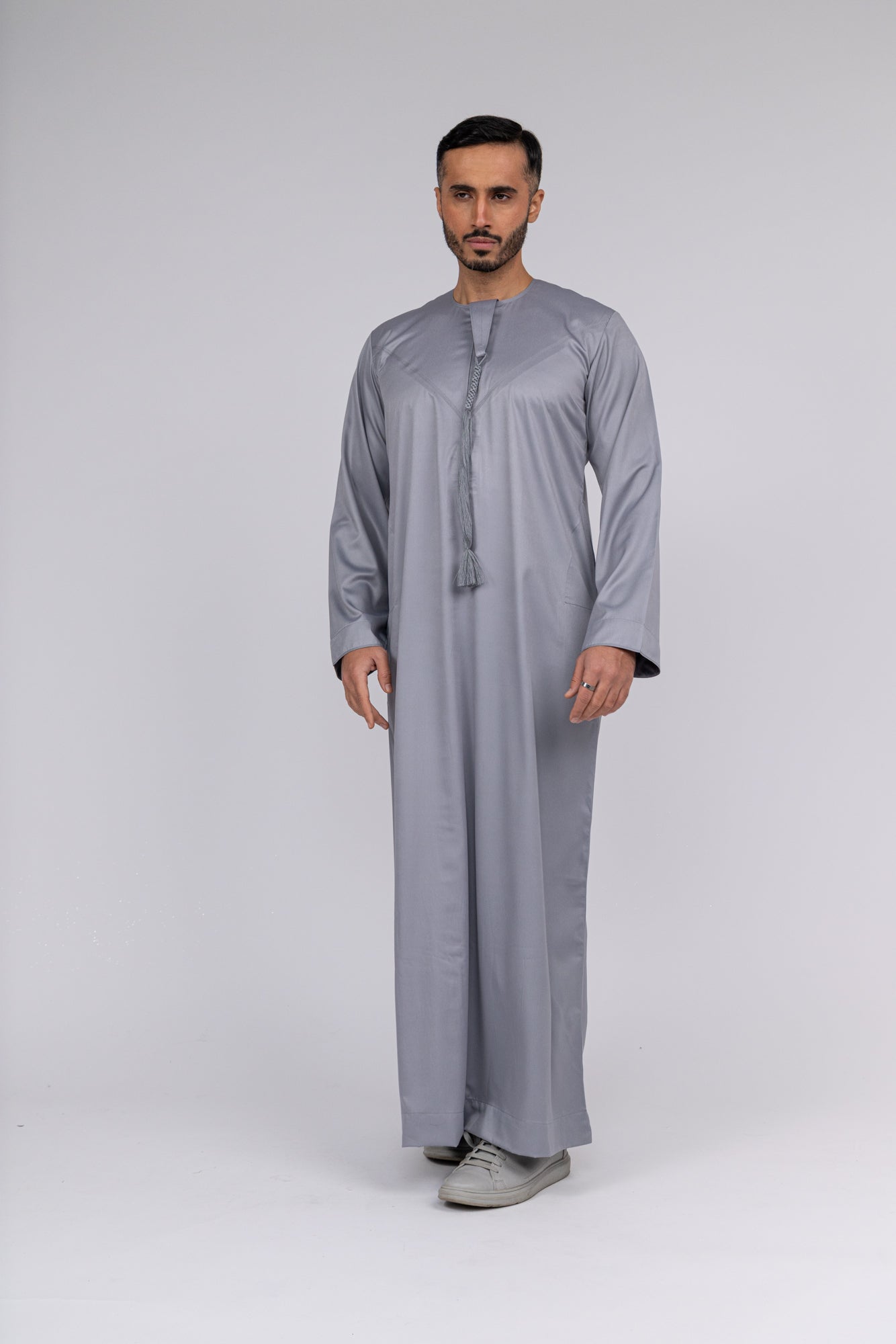 Steel Grey Emirati Thobe