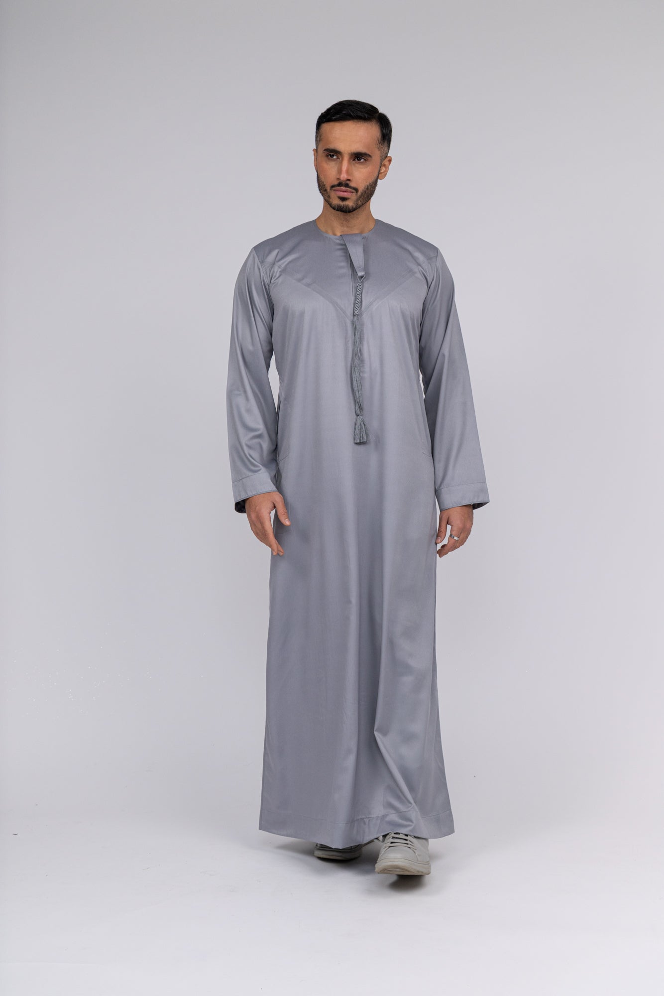 Steel Grey Emirati Thobe