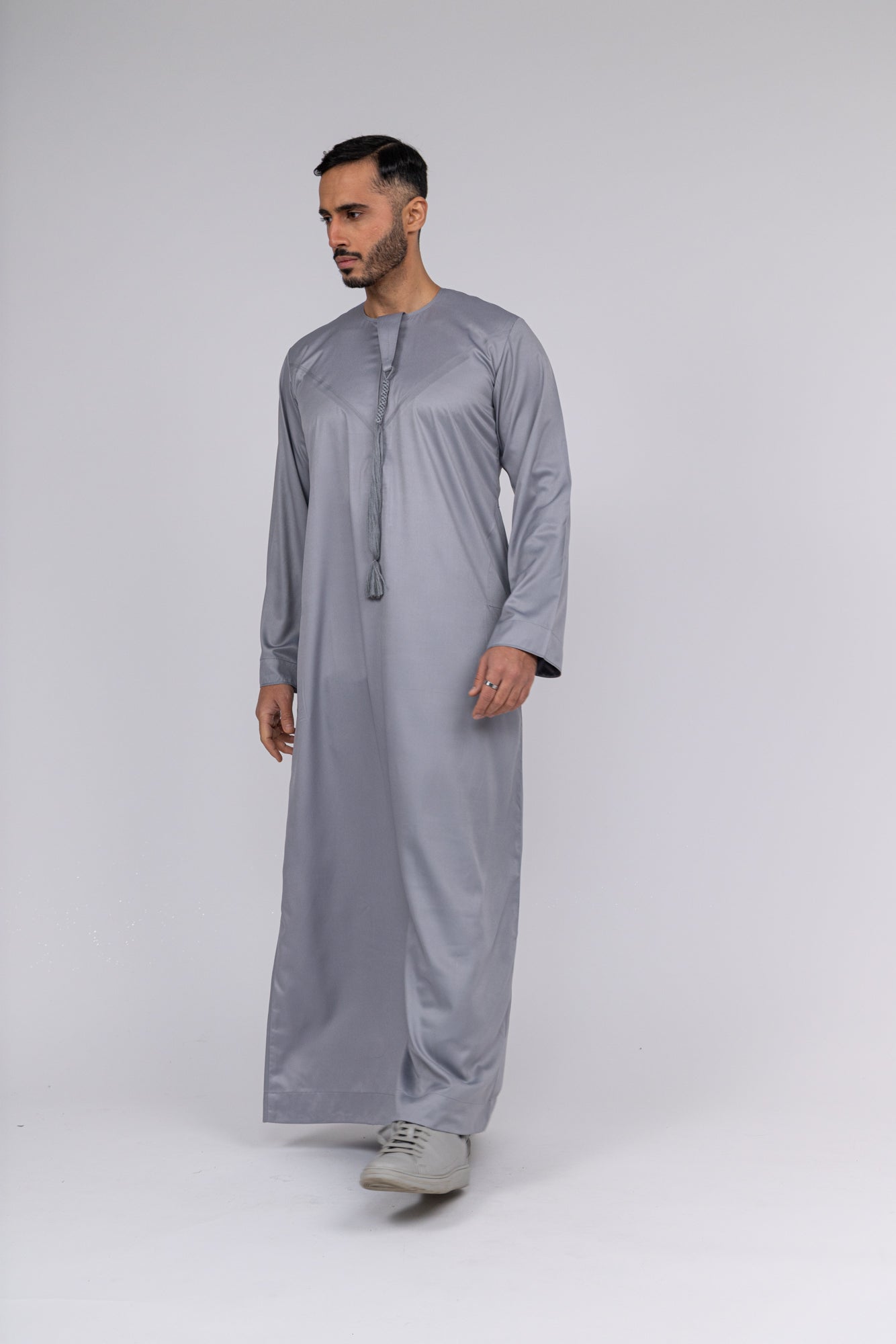 Steel Grey Emirati Thobe