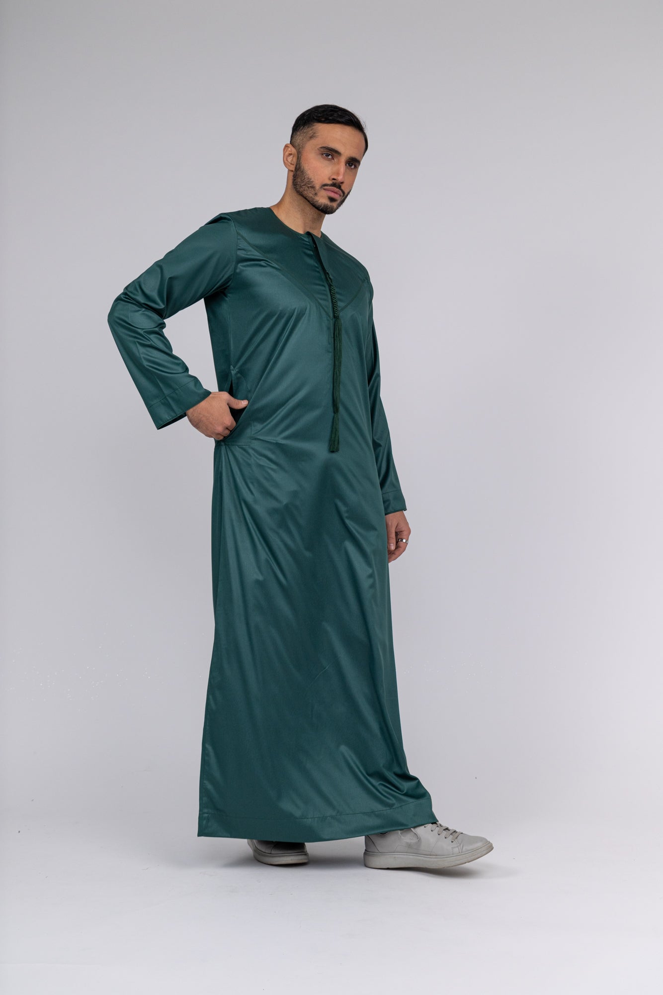 Forest Green Emirati Thobe